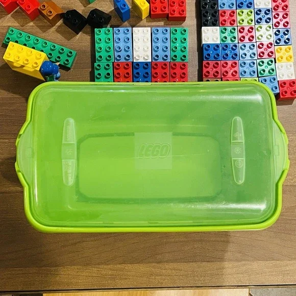 Lego Duplo Mixed Lot 100 Pieces - Lego‎ Man - Window - Flowers - in large Tub - Picture 6 of 10